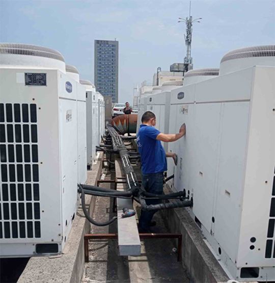 大兴中央空调制热和不制冷系统维修方法